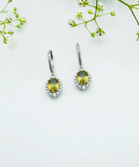 Opal Dynasty Earrings - Sterling Silver 925S